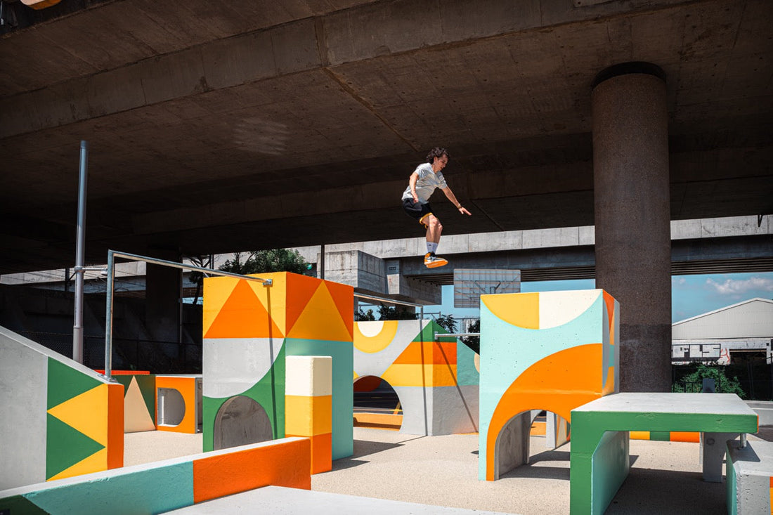 News Compilation – Junction Street Plaza Parkour Park
