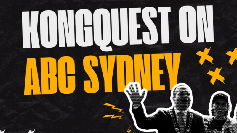 KongQuest on ABC Sydney