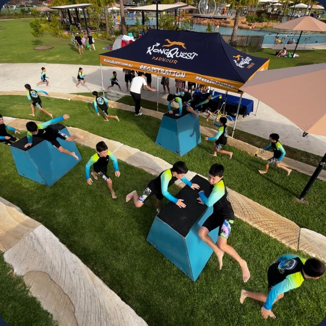 KongQuest Parkour - Playkour Mini Pop Up Activation