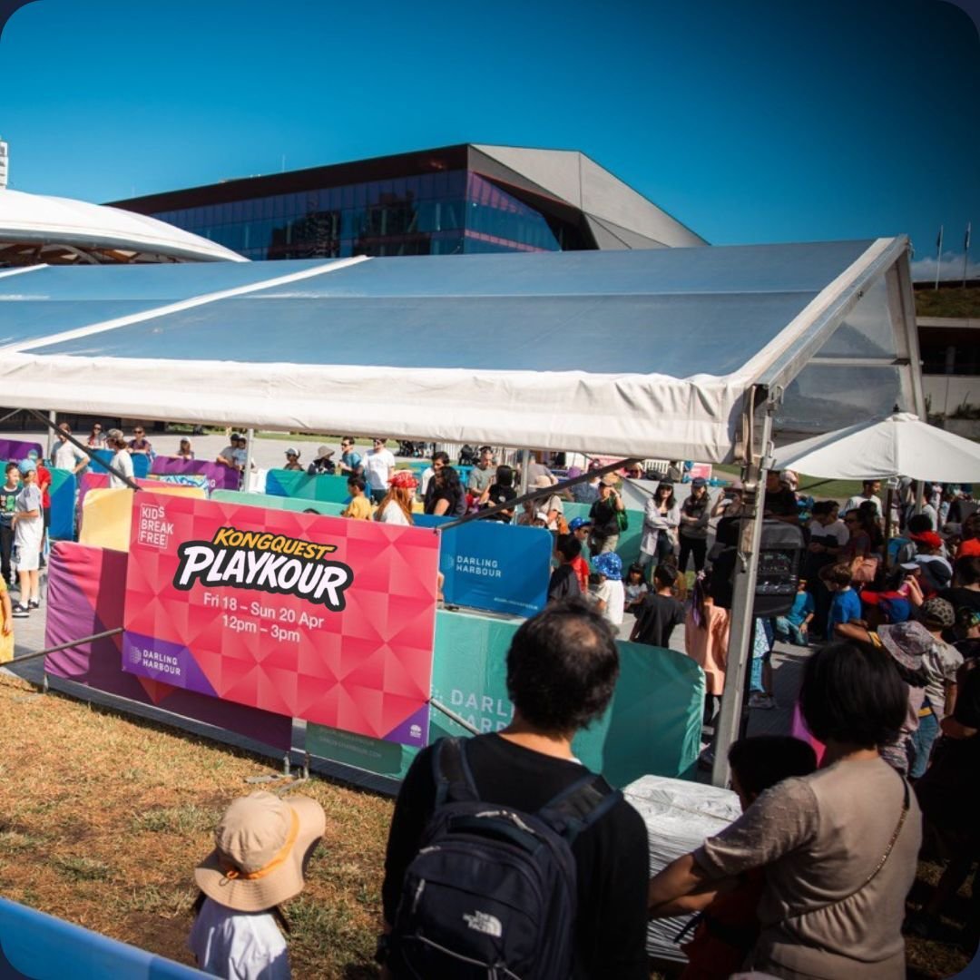 KongQuest Playkour Darling Harbour Playkour Covered Festival Package
