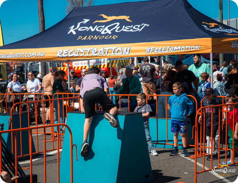 KongQuest Parkour - Playkour - Mobile Workshop KongQuest Parkour - Playkour - Mobile Workshop